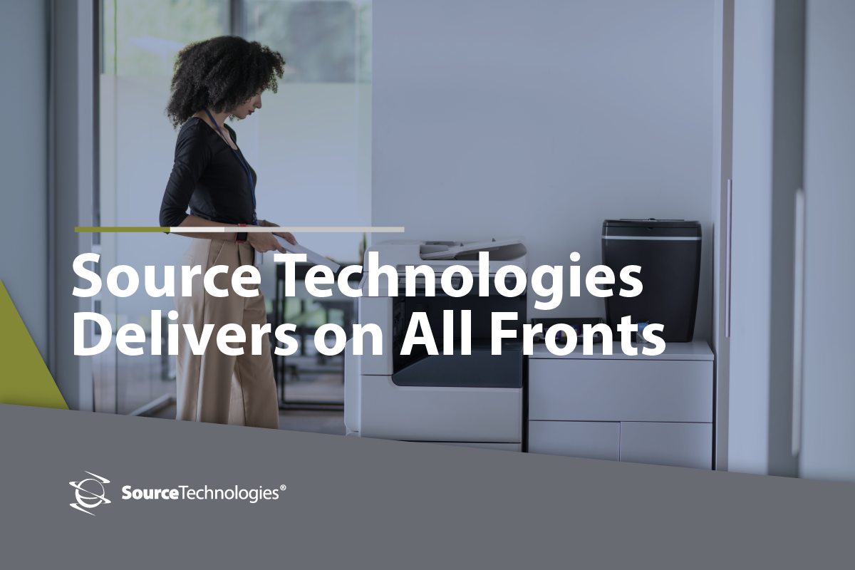 Source Technologies Delivers on All Fronts