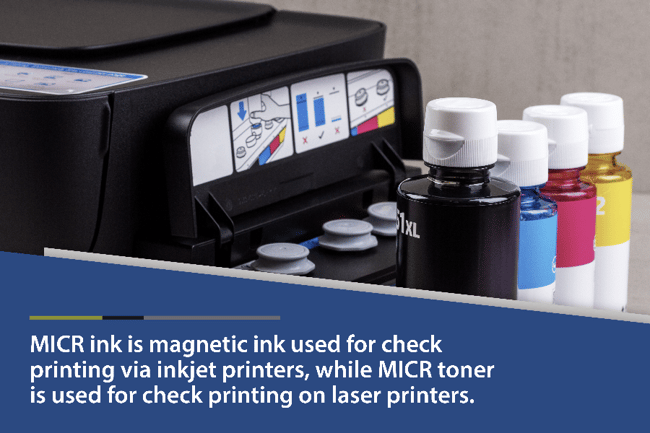 check printing ink