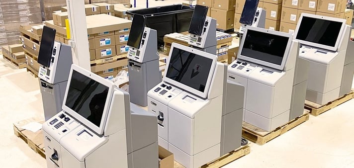 self-service kiosk banking